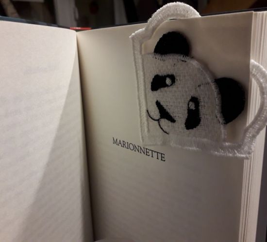 Marque page d’angle motif Panda