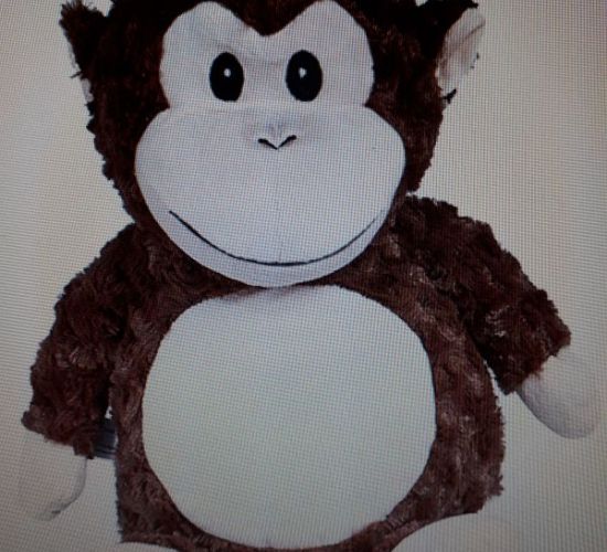 Peluche à broder Singe