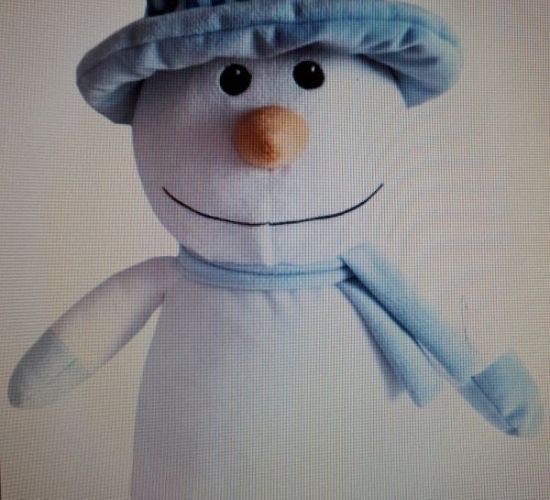 Peluche à broder Bonhomme de neige